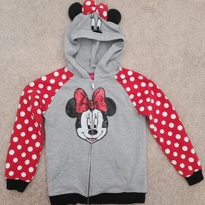 Disney Minnie Mouse hoodie with bow and ears